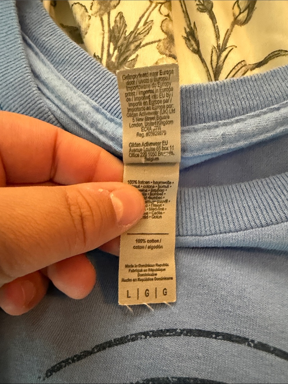 Kick Back & Relax Blue Graphic Tee - Picture 2 of 2